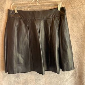 Banana Republic Leather Skirt